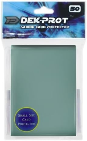 YuGiOh D Dek Prot Flat Gaming Card Sleeves Cactus Green 50 Count