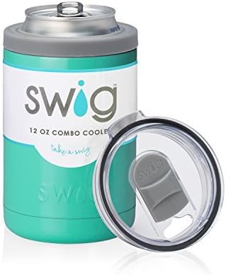 Swig 12oz Combo Cooler-Turquoise