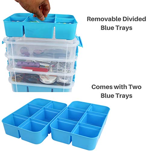 Stackable Plastic Craft Storage Containers By Bins Things