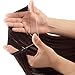22″/24″ Curly Straight Invisible Hidden Wire Synthetic Hair Extensions Secret Wire No Clips Full Thick Hairpiecesthumb 4