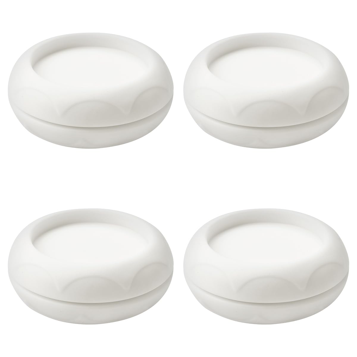 GLADFRESIT Baby Gate Wall Protector, 4PCS No Drill Baby Gates Fittings Parts Silicone Telescopic Pole Wall Fastener for Child Safety Door Shower Curtain Wardrobe Rods.