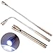 Kimilar Telescopic Magnet Pick up Tool with 3 LED Flash Light 5 Pound Magnet Telescopic Extending Torch Pick Up Tool (Max Length 22 Inch), Batteries Included.