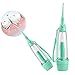 Denshine Portable Dental Care Water Jet Oral Irrigator Flosser Tooth SPA Teeth Pick Cleaner 1 PACK (Green)