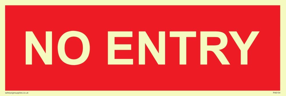 NO ENTRY