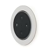 Mount Genie Flush Mount 2nd Gen - Built-in Wall or Ceiling Mount for Round Puck Speakers with Included Wiring (1-pack)