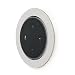 Mount Genie Flush Mount 2nd Gen - Built-in Wall or Ceiling Mount for Round Puck Speakers with Included Wiring (1-pack)