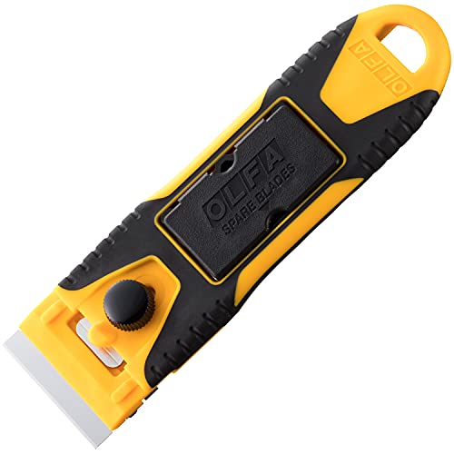 オルファ(OLFA) GスクレーパーSlim 232B スクレーパー 1枚刃幅 ガラス面 替刃収納ケース ブレードカバー付き商品画像