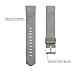 POY For Fitbit Charge 2 Wristband, Adjustable Genuine Leather Replacement Bands for Fitbit Charge 2 Matte Gray