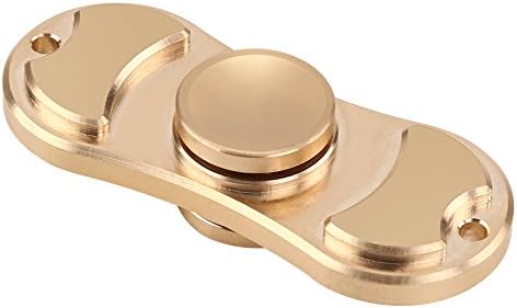 DKEnjoy Fidget Spinner High Speed Brass Stainless Steel Bearing Hand Spinner Toy Stress Reducer Perfect For ADD, ADHD, Anxiety, and Autism Adult Children
