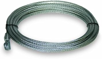 1 8 3 16 X 500 Ft 7x19 Black Nylon Coated Galvanized Aircraft Cable