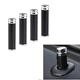 ZKFAR 4 PCS Carbon Fiber Auto Door Lock Pin