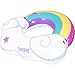 Coconut Float Rainbow Cloud Pool Float, Pool Rings; Pool Tube; 5.5'