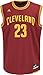 NBA Cleveland Cavaliers LeBron James #23 Men's Road Replica Jersey, X-Large, Maroon