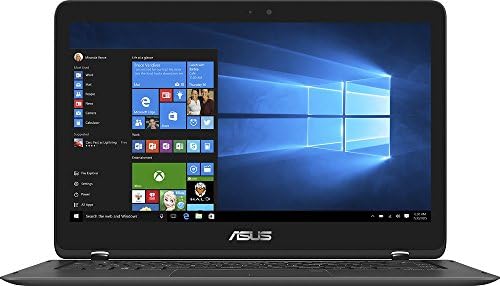 Asus Q324UA 2-in-1 13.3" FHD Touch-Screen Laptop with 7th Gen Intel Kaby Lakel Core i7-7500U 16GB h GeRam 512GB SSD Thunderbolt Built-in fingerprint reader Windows 10 +Best Notebook Custom Pen Light