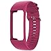 POLAR A370 / A360 Wristband, Adjustable Strap Replacement Ruby Red Small