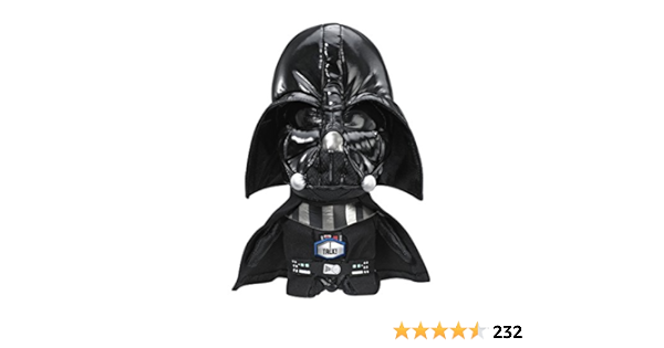Amazon Com Star Wars Plush Stuffed Talking 9 Darth Vader Character Plush Toy Toys Games