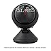 CARGOOL RR-12-15-6 Car Compass Auto Mini Compact Ball Compass with Adhesive and Delicate Decoration, Perfect for Finding Direction, Universal for Most Cars, Black