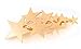QTMY 2 PCS Metal Stars Hairpin Hair Clips Hair Accessories