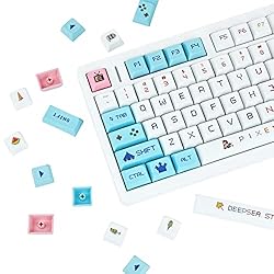 125 Keys Pixel Gaming Custom Keycaps, PBT XDA