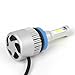 H11 H8 H9 8000lm Xtremely Super Bright 6500K Xenon White High Power COB Mini H11 H8 H9 H11LL H8LL LED Headlight Conversion Kits Bulbs for Replacing Halogen Headlamp