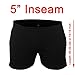 Muscle Alive Mens Workout Shorts Gym with 5