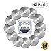 Rotary Cutter Blades 45mm Replacement for OLFA,Fiskars Quilting Rotary Blades 12 Pack