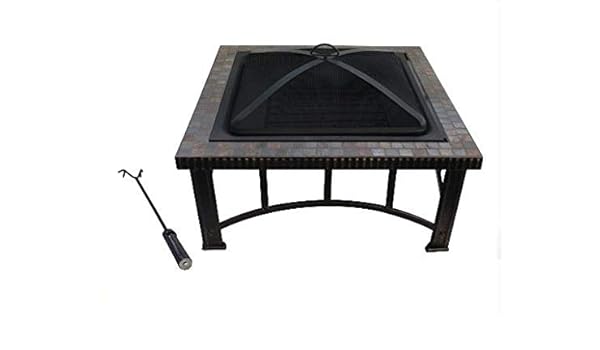 Amazon Com Jee Design Firepit Table For Outside Enclosed Fire