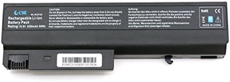 CSEXCEL New Laptop Battery for HP COMPAQ Business Notebook 6120 NC6120 6510b 6515b 6710b 6710s 6715b 6715s 6910p nc6100 nc6105[Li-ion 6cell 5200mAh 56Whr]-12 months warranty