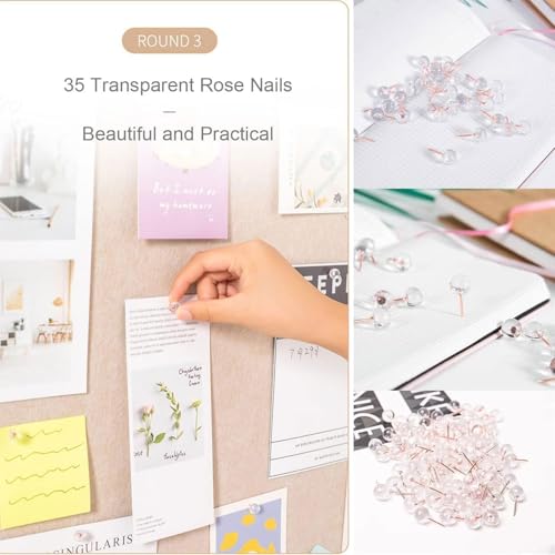 Homodoskey Foldable Large Felt Bulletin Board, 100 * 180CM Folding Cork Board Alternative, Decorative Picture Framed Display Board for School, Home, Kitchen & Office Walls (120 * 240cm)