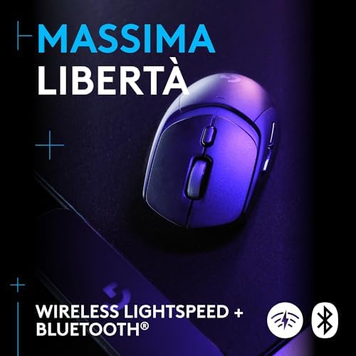 G309 LIGHTSPEED Mouse gaming wireless leggero