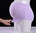 Women's Maternity Panties Cotton High Waist Underwear Tree Print Set of 3 Purple