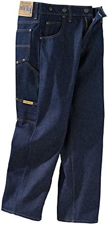 Prison Blues Men's Double Knee Work Jeans (7 Pocket) with