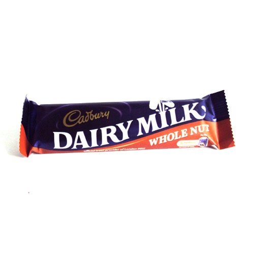 Cadbury Dairy Milk Whole Nut (49g)