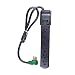GoGreen Power GG-16103MSBK 6 Outlet Surge Protector w/ 2.5' Cord primary