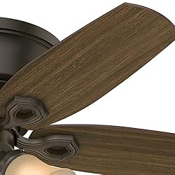Hunter Fan Company, 51090, 42 inch Builder Snow