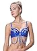 Pole Dance Bra Top 32B-34A-34B Royal Blue