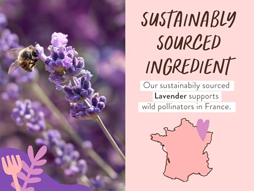 BABO Botanicals Calming Lavender 2-in-1 Bubble Bath & Wash - Relaxing Chamomile & Lavender - EWG Verified- Vegan- for All Ages- Scented with Lavender Essential Oil - 1 or 2-Pack