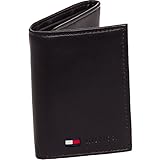 Tommy Hilfiger Men's Stockton Leather Trifold Wallet