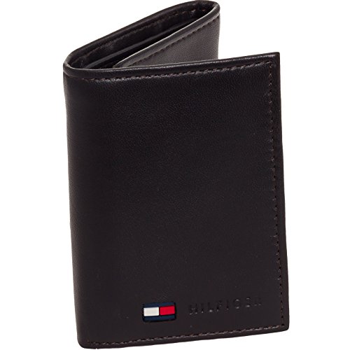 Tommy Hilfiger Men's Stockton Leather Trifold Wallet