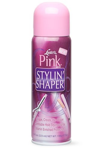 Luster's Pink Stylin' Shaper Spray, 7.5 Ounce