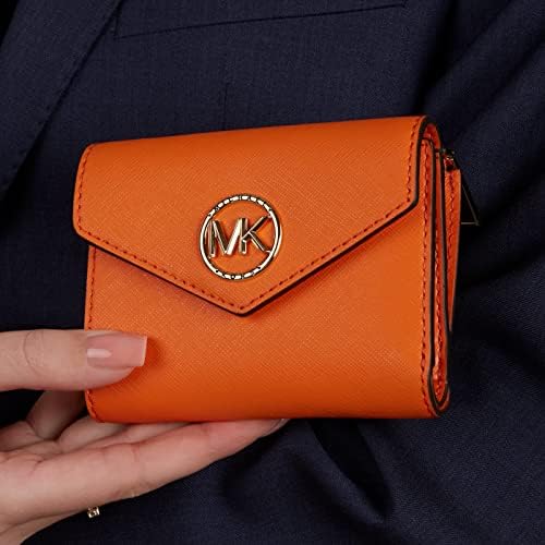 Trifold-Brieftasche Carmen Medium, Apricot