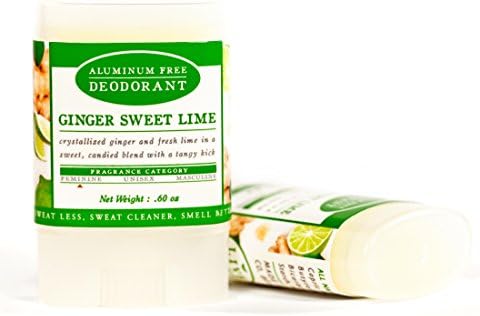 Live Beautifully Travel Size Deodorant - Ginger Sweet Lime