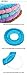 Super Soft Plush Warm Thicken Toilet Seats Covers(Blue)