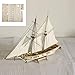 DestinyBliss 1:120 DIY Ship Assembly Model Kits Classical Wooden Sailing Boat Scale Model Decoration 410x60x400mm