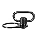 QD Quick Detach Tactical Sling with QD End Plate Sling Swivel Mount with heavy duty flush push button for ar 15 single point