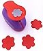 TECH-P® Creative Life 2-Inch Paper Craft Punch,Card Scrapbooking Engraving Kid Cut DIY Handmade Hole Puncher.-Flower(6)