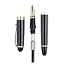 Fountain Pen ,Jinhao 450 Signature Calligraphy Pen with Ink Refill Converter, Black Barrel Golden Cap, Classic Design Medium Nib Executive Business Gift Pens ,100% Quality Guarantee