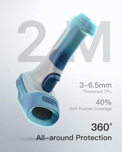 Inateck BCST-73 2D Wireless Bluetooth 5.0 and 2.4GHz Barcode Scanner