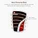 Fitnessery Knee Sleeves for Crossfit, Powerlifting, Weightlifting and Knee Support - 7mm Knee Sleeves - Knee Sleeves Crossfit - Knee Sleeves Powerlifting - Knee Compression Sleeve x 2 (Medium)