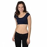Fashion Corner Juniors Layering Cap Sleeve Silky Cropped Tee